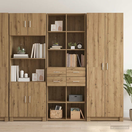 Bogreol Artisan-eg 30 x 42.4 x 185.2 cm