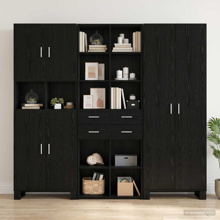 Bogreol Sort eg 30 x 42.4 x 185.2 cm