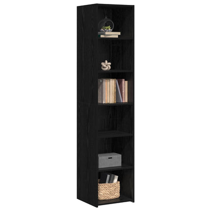 Sideboard Sort eg 40 x 41 x 185 cm Konstrueret træ