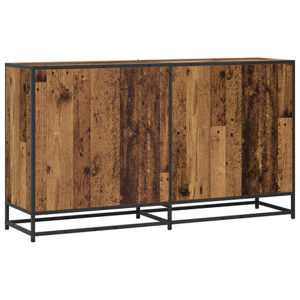 Sideboard Gammelt træ 134 x 35 x 76 cm Konstrueret træ