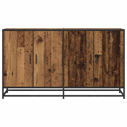Sideboard Gammelt træ 134 x 35 x 76 cm Konstrueret træ