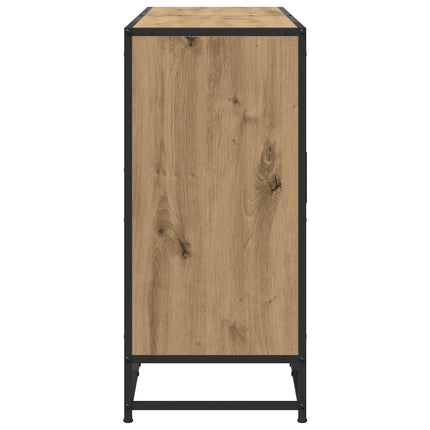 Sideboard Artisan-eg 134 x 35 x 76 cm Konstrueret træ