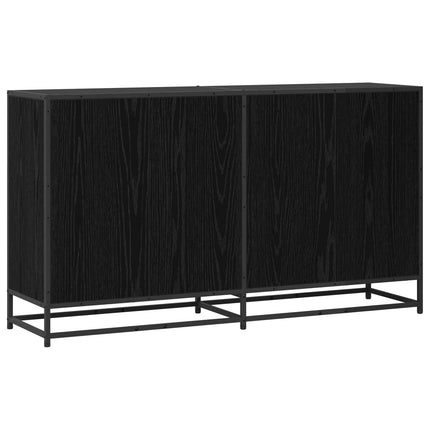 Sideboard Sort eg 134 x 35 x 76 cm Konstrueret træ