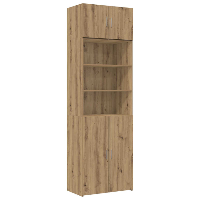 Opbevaringsskab med hylder Artisan-eg 70 x 42,5 x 225 cm