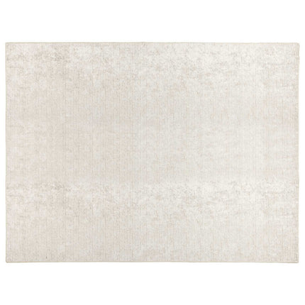 Tæppe Cremefarvet 300 x 400 cm 100% polyester 3 mm Vaskbar