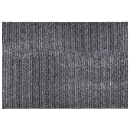 Tæppe Antracit 190 x 300 cm 100% polyester 3 mm Vaskbar