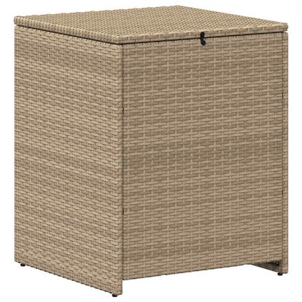 Sofa Sæt 8 stk. Beige og lys grå Poly Rattan og Stål