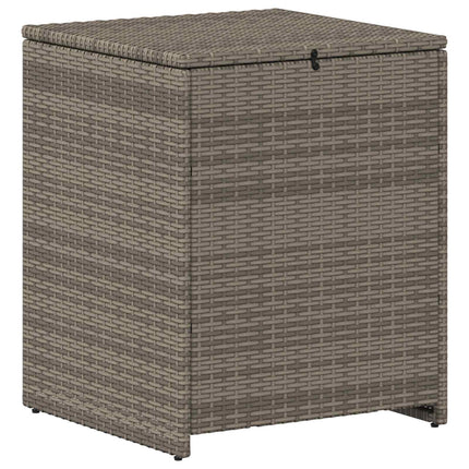 Sofa Sæt 8 stk. Grå og Mørkegrå Poly Rattan og Stål