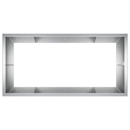 Støttemur 6 stk. 200 x 100 x 40 cm Galvaniseret stål Sølv