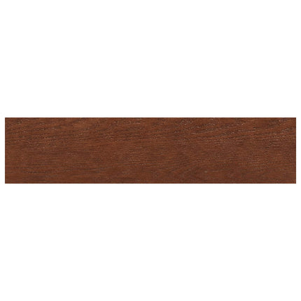 Trappe Tread 2 stk. 120 x 30 x 2 cm Mørk Brun Massivt Eg Træ