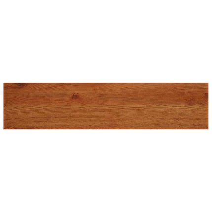 Trappe Tread 4 stk. 120 x 25 x 2 cm Brun Massivt Eg Træ