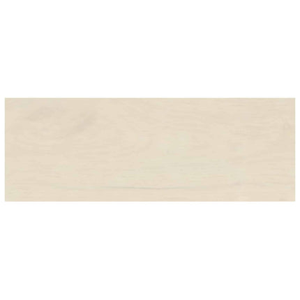 Trappe Tread 8 stk. 70 x 30 x 2 cm Hvid Massivt Eg Træ