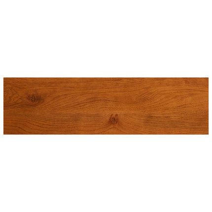 Trappe Tread 12 stk. 100 x 30 x 2 cm Brun Massivt Eg Træ