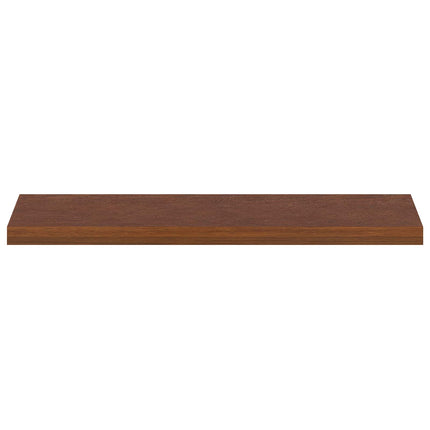 Trappe Tread 20 stk. 100 x 25 x 2 cm Mørk Brun Massivt Eg Træ