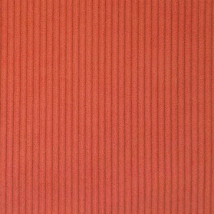 Overdimensioneret chaiselong Rød orange Corduroy stof