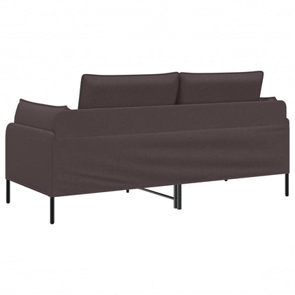 2-personers sofa Mørk Brun 188 x 81 x 89 cm Stof