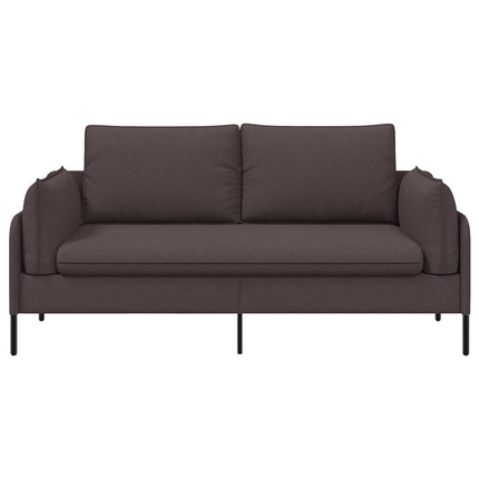 2-personers sofa Mørk Brun 188 x 81 x 89 cm Stof