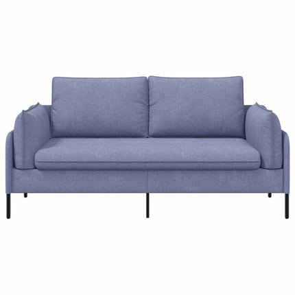 2-personers sofa Jeans blå 188 x 81 x 89 cm Stof