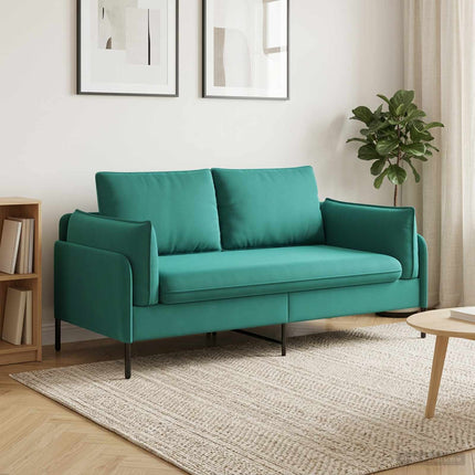 2-personers sofa 2-personers Turkis 188 x 81 x 89 cm Fløjl