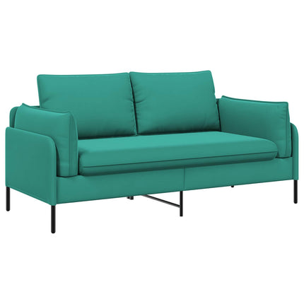 2-personers sofa 2-personers Turkis 188 x 81 x 89 cm Fløjl
