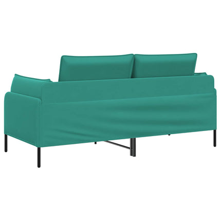 2-personers sofa 2-personers Turkis 188 x 81 x 89 cm Fløjl