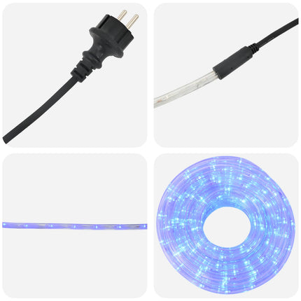 LED-lysslange til jul 1200 LED'er Blå 50 m