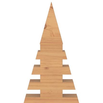 Træ juletræ KOTKA 180 cm Massivt fyrretræ Brun Finish