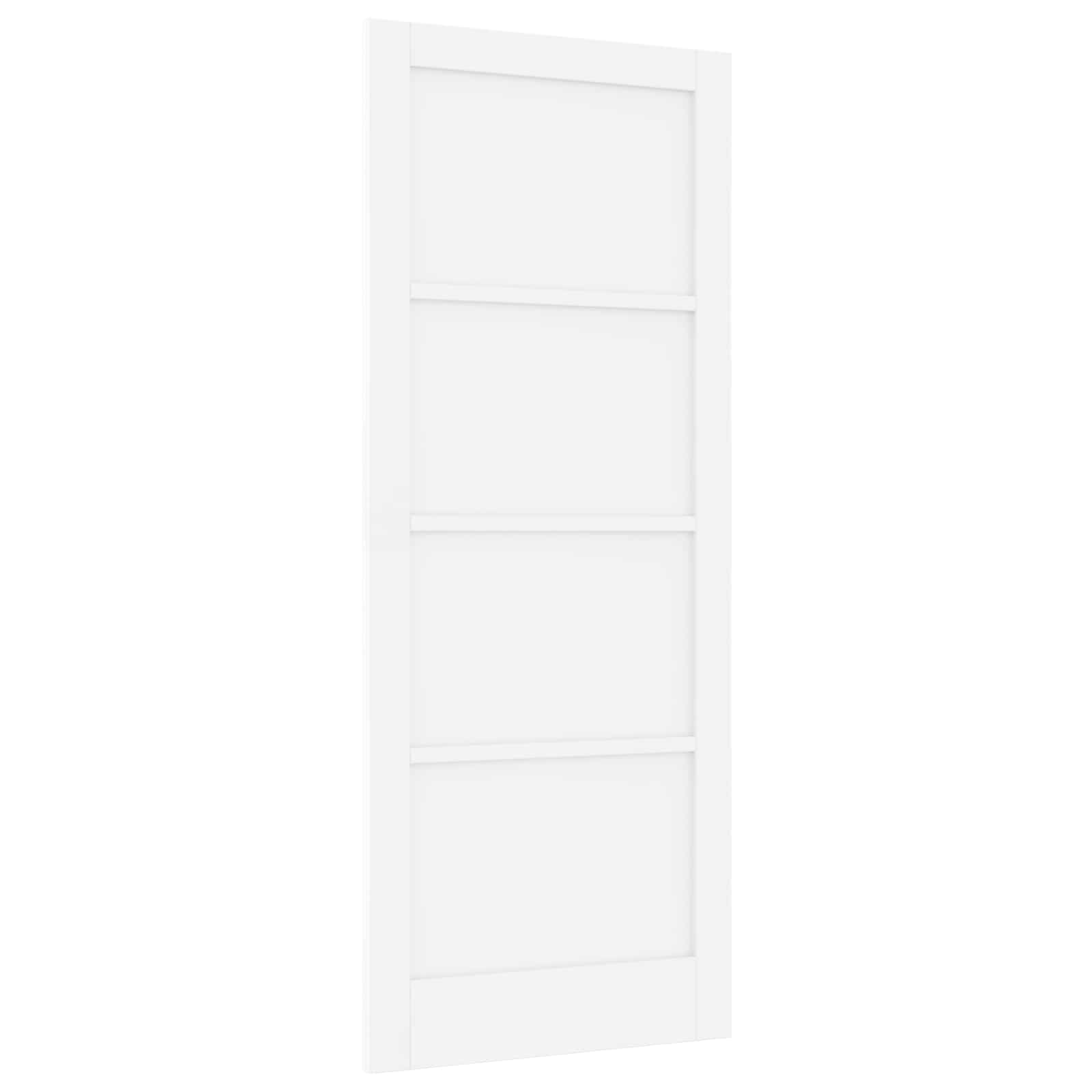 Indvendig Dør Hvid 86 x 211 cm Krydsfinér