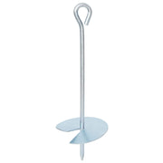 Jordanker 10 pcs Sølv Ø10 x 30 cm Galvaniseret metal