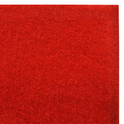 Tæppe Rød 1 x 20 m Polyester
