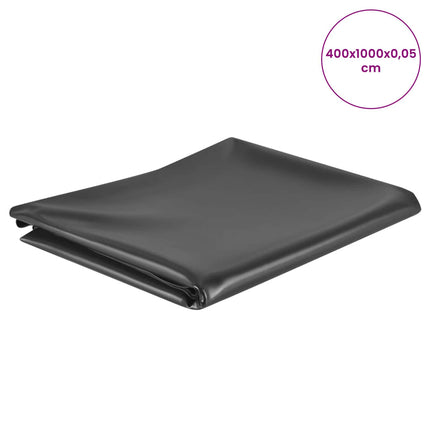 Dam Liner 4 x 10 m PVC 0,5 mm Sort