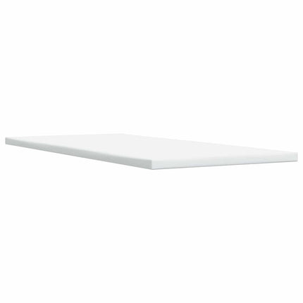 Boxmadras med topmadras med hovedgærde Sort 80 x 200 cm Stof