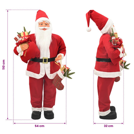 Julemandsfigur Rød 110 cm Polyester