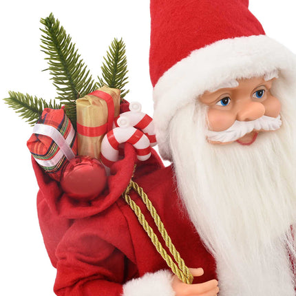 Julemandsfigur Rød 30 cm Polyester