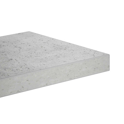 Væghylde Betongrå 30 x 13,5 x 64,5 cm Konstrueret træ