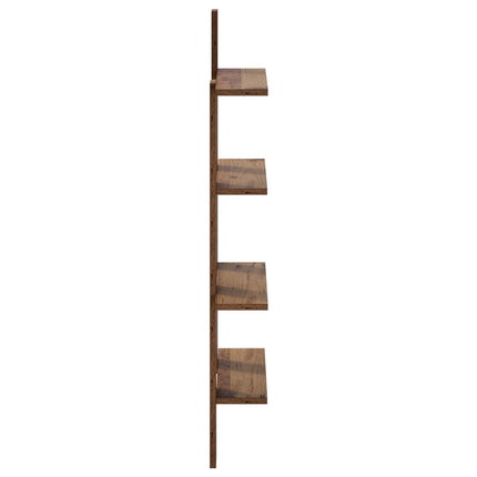 Væghylde Gammelt træ 61 x 13,5 x 105 cm Konstrueret træ