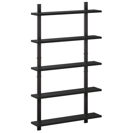 Væghylde Sort eg 60,5 x 13,5 x 102,5 cm Konstrueret træ