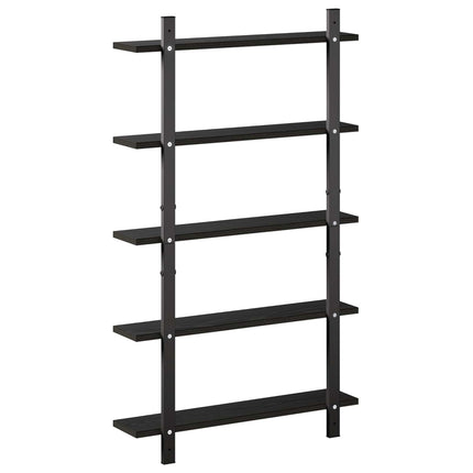 Væghylde Sort eg 60,5 x 13,5 x 102,5 cm Konstrueret træ
