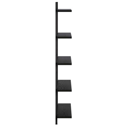 Væghylde Sort eg 60,5 x 13,5 x 102,5 cm Konstrueret træ