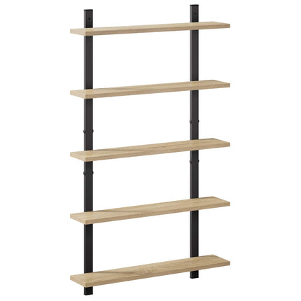 Væghylde Sonoma-eg 60,5 x 13,5 x 102,5 cm Konstrueret træ