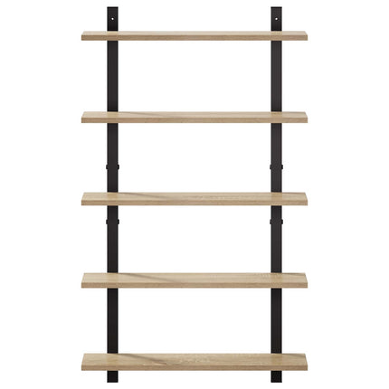 Væghylde Sonoma-eg 60,5 x 13,5 x 102,5 cm Konstrueret træ