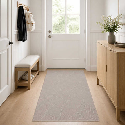 Tæppe IZA Beige 80 x 200 cm 100% polyester Lav luv
