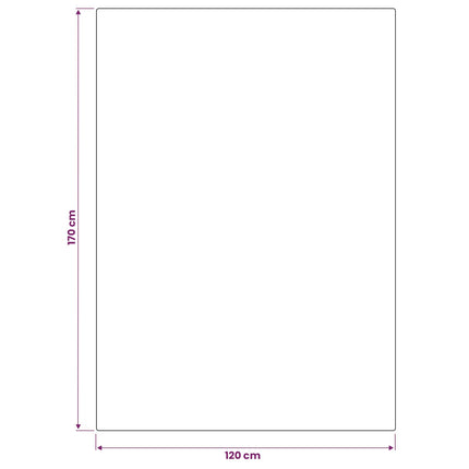 Tæppe IZA Beige 120 x 170 cm 100% polyester Lav luv