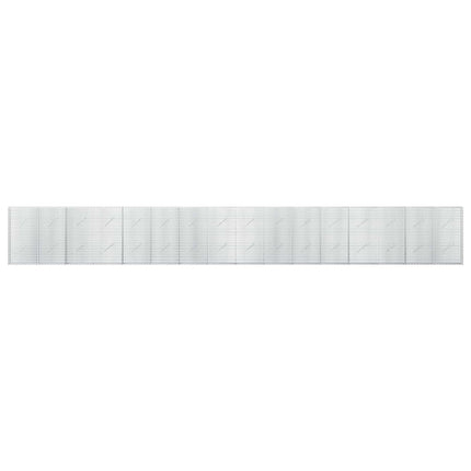 Gabion med 3,5 mm Tråd og 5x2,5 cm Maske 800x10x100 cm