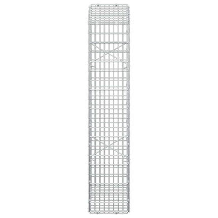 Gabion med 3,5 mm tråd og 5x2,5 cm net 50x20x100 cm