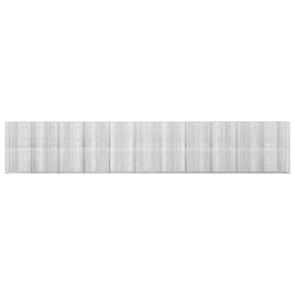 Gabion med 3,5 mm Tråd og 5x2,5 cm Maske 1100x20x200 cm