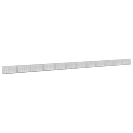 Gabion med 3,5 mm Tråd og 5x2,5 cm Maske 1200x30x50 cm