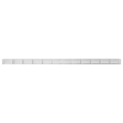 Gabion med 3,5 mm Tråd og 5x2,5 cm Maske 1200x30x50 cm