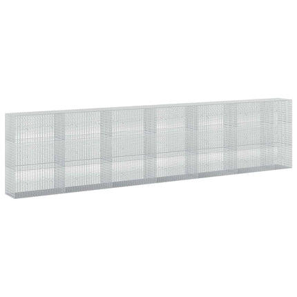 Gabion med 3,5 mm Tråd og 5x2,5 cm Maske 650x50x150 cm