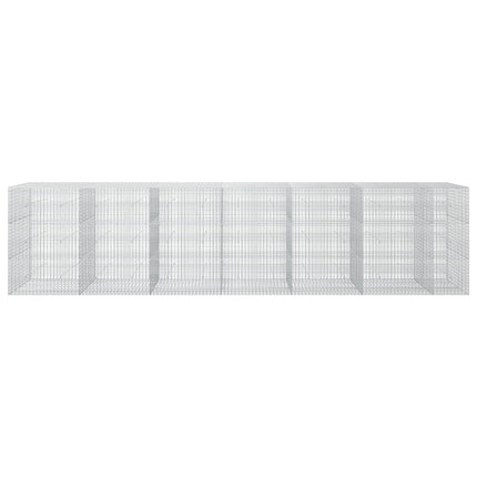 Gabion med 3,5 mm Tråd og 5x2,5 cm Maske 650x50x150 cm